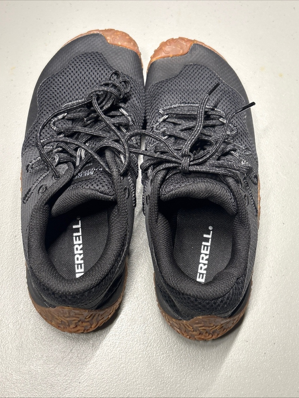Merrell Women's Trail Glove 7 Black Barefoot Outdoor Running Shoes Womens Size 8 - Picture 2 of 8